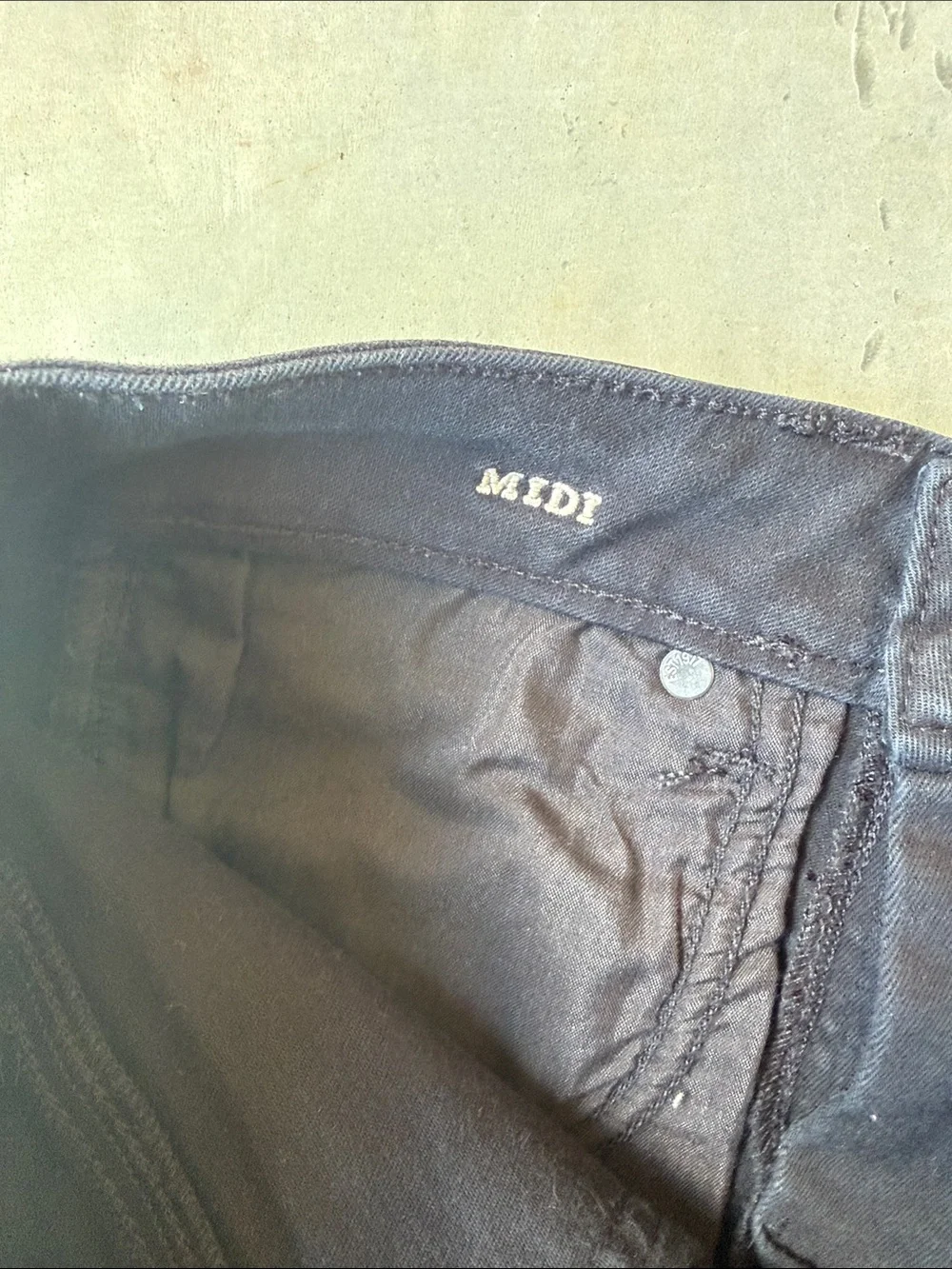 American Eagle Midi denim shorts